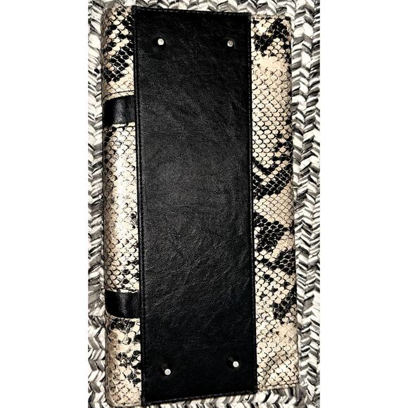 Miche Classic Shell Stella Brown Black Snakeskin Faux Leather Magnetic Cover - Picture 3 of 4